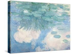 Waterlilies, 1914-17-Claude Monet-Stretched Canvas