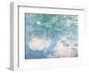 Waterlilies, 1914-17-Claude Monet-Framed Giclee Print