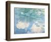 Waterlilies, 1914-17-Claude Monet-Framed Premium Giclee Print