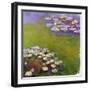 Waterlilies, 1914-17-Claude Monet-Framed Giclee Print