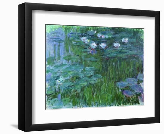 Waterlilies, 1914-17-Claude Monet-Framed Premium Giclee Print