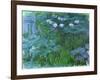 Waterlilies, 1914-17-Claude Monet-Framed Giclee Print