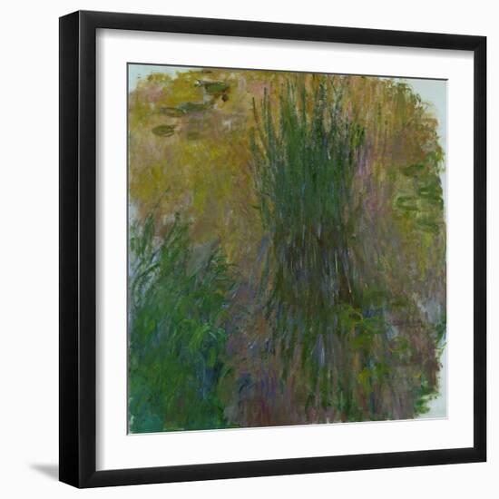 Waterlilies, 1914-1917-Claude Monet-Framed Giclee Print