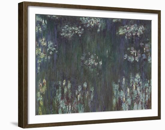 Waterlilies, 1915-26-Claude Monet-Framed Giclee Print