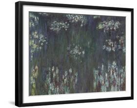 Waterlilies, 1915-26-Claude Monet-Framed Giclee Print