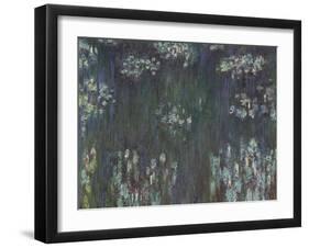 Waterlilies, 1915-26-Claude Monet-Framed Giclee Print