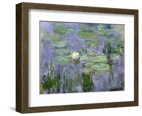 Waterlilies, 1915-Claude Monet-Framed Giclee Print