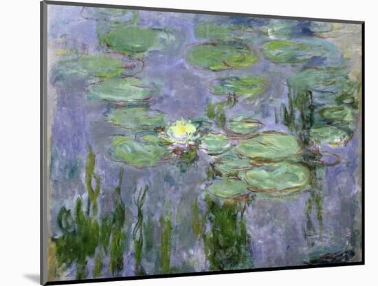 Waterlilies, 1915-Claude Monet-Mounted Giclee Print