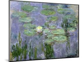 Waterlilies, 1915-Claude Monet-Mounted Giclee Print