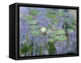 Waterlilies, 1915-Claude Monet-Framed Stretched Canvas