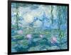 Waterlilies, 1916-19 (Detail)-Claude Monet-Framed Giclee Print