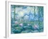 Waterlilies, 1916-19 (Detail)-Claude Monet-Framed Premium Giclee Print