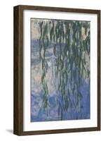 Waterlilies, 1916-19 (Detail)-Claude Monet-Framed Giclee Print