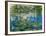 Waterlilies, 1916-1919-Claude Monet-Framed Giclee Print