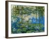 Waterlilies, 1916-1919-Claude Monet-Framed Giclee Print