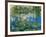 Waterlilies, 1916-1919-Claude Monet-Framed Giclee Print