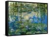Waterlilies, 1916-1919-Claude Monet-Framed Stretched Canvas
