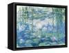 Waterlilies, 1916-19-Claude Monet-Framed Stretched Canvas
