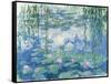 Waterlilies, 1916-19-Claude Monet-Framed Stretched Canvas