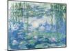 Waterlilies, 1916-19-Claude Monet-Mounted Premium Giclee Print