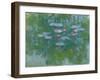 Waterlilies, 1916-19-Claude Monet-Framed Giclee Print