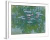 Waterlilies, 1916-19-Claude Monet-Framed Giclee Print