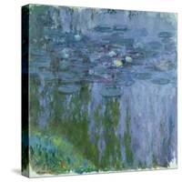 Waterlilies, 1916-19-Claude Monet-Stretched Canvas