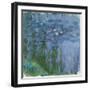 Waterlilies, 1916-19-Claude Monet-Framed Giclee Print