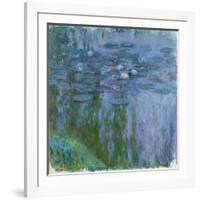 Waterlilies, 1916-19-Claude Monet-Framed Giclee Print