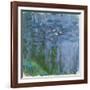 Waterlilies, 1916-19-Claude Monet-Framed Giclee Print