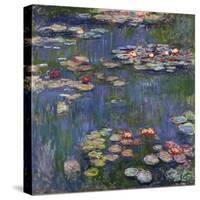 Waterlilies, 1916 (Oil on Canvas)-Claude Monet-Stretched Canvas