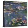 Waterlilies, 1916 (Oil on Canvas)-Claude Monet-Stretched Canvas