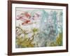 Waterlilies, 1917-19 (Detail)-Claude Monet-Framed Giclee Print