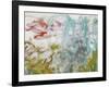 Waterlilies, 1917-19 (Detail)-Claude Monet-Framed Giclee Print