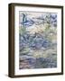 Waterlilies, 1917-19 (Detail)-Claude Monet-Framed Giclee Print