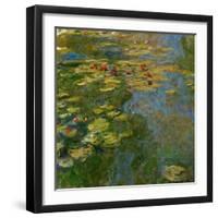 Waterlilies, 1917-1919-Claude Monet-Framed Giclee Print