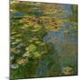 Waterlilies, 1917-1919-Claude Monet-Mounted Giclee Print