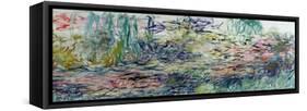 Waterlilies, 1917-19-Claude Monet-Framed Stretched Canvas