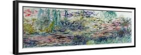 Waterlilies, 1917-19-Claude Monet-Framed Premium Giclee Print