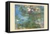 Waterlilies, 1918-Claude Monet-Framed Stretched Canvas