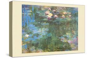 Waterlilies, 1918-Claude Monet-Stretched Canvas