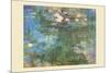 Waterlilies, 1918-Claude Monet-Mounted Art Print