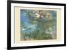Waterlilies, 1918-Claude Monet-Framed Premium Giclee Print