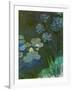 Waterlilies and Agapantes, 1914-1917-Claude Monet-Framed Giclee Print