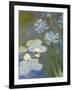 Waterlilies and Agapanthus, 1914-17 (Detail)-Claude Monet-Framed Giclee Print