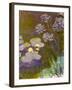 Waterlilies and Agapanthus, 1914-17-Claude Monet-Framed Giclee Print