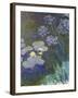 Waterlilies and Agapanthus, 1914-17-Claude Monet-Framed Giclee Print