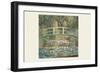 Waterlilies and Japanese Bridge-Claude Monet-Framed Art Print