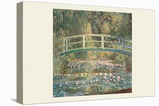 Waterlilies and Japanese Bridge-Claude Monet-Stretched Canvas