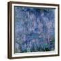 Waterlilies and Reflections of a Willow Tree, 1916-19-Claude Monet-Framed Giclee Print